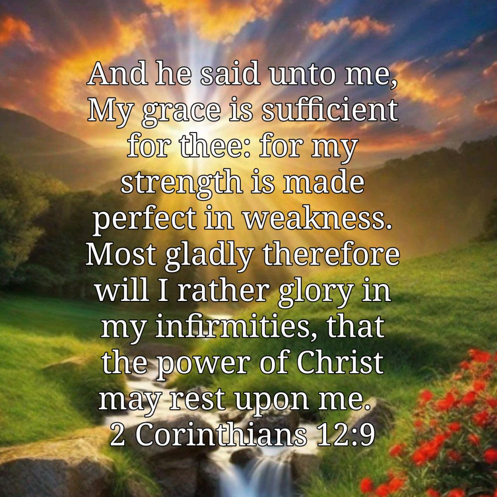 Prayer that others will see Your power working in me and honor You who strengthens me in my&nbsp;weaknesses.